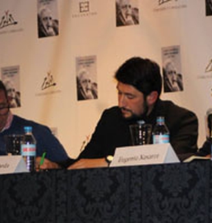 José Luis Restán, Jesús Úbeda y Eugenio Nasarre.